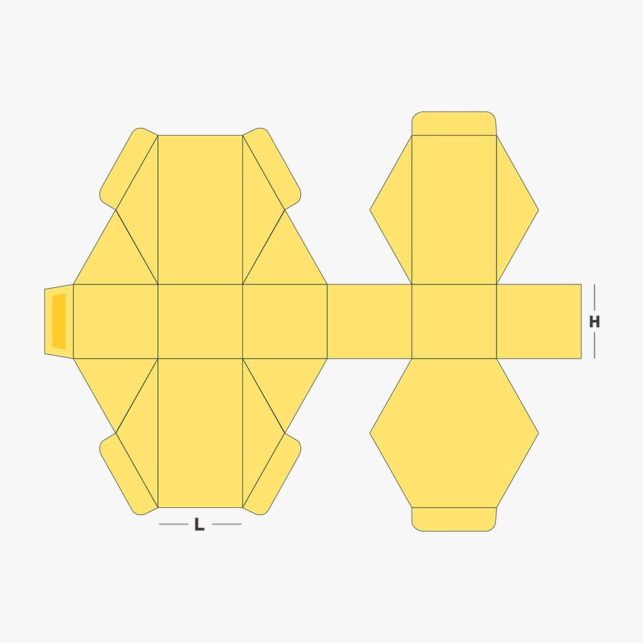 Hexagon Boxes 