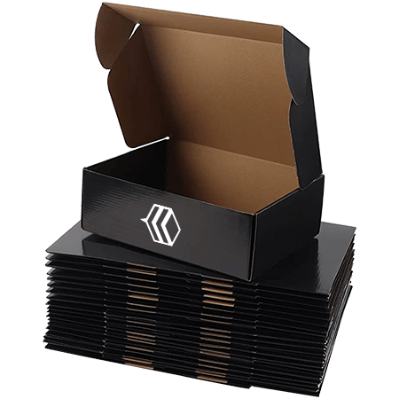 Black Mailer Boxes 