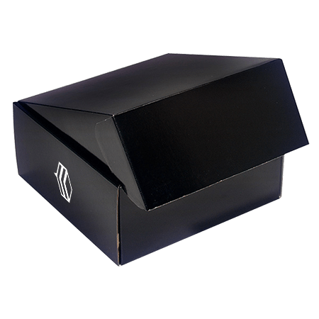 custom black mailer boxes