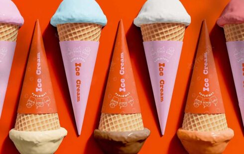 waffle cone paper jackets