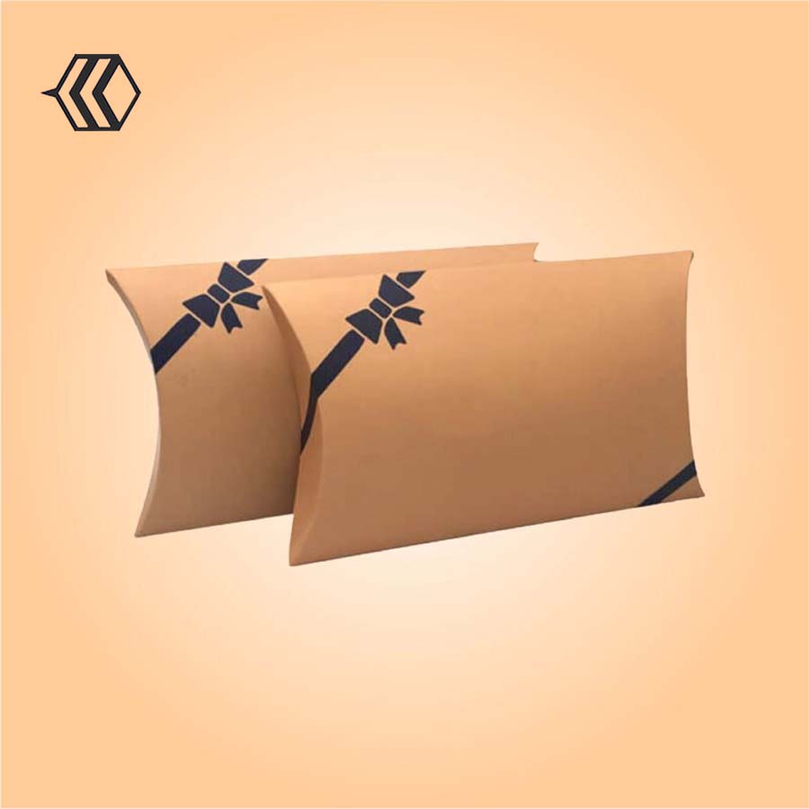 Kraft Pillow Boxes 